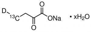2-Ketobutyric acid-4-13C,4-d sodium salt hydrate 