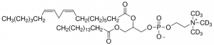 2-Linoleoyl-1-palmitoyl-rac-glycero-3-phosphocholine-(trimethyl-d9) 