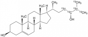 24(S)-Hydroxycholesterol-23,24,25,26,27-13C5 