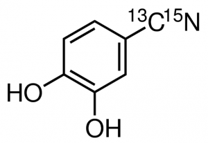 3,4-Dihydroxybenzo(nitrile-13C,15N) 