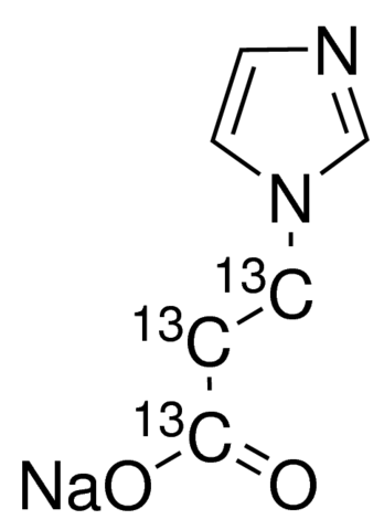 3-(1H-Imidazol-1-yl)propionate-1,2,3-13C3 sodium salt 