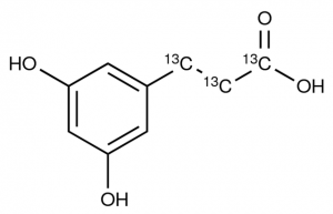3-(3,5-Dihydroxyphenyl)-1-propionic acid-13C3 