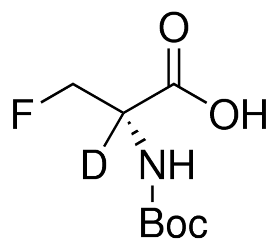 3-Fluoro-D-alanine-2-d1, N-t-Boc derivative 
