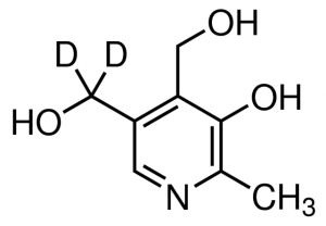 3-Hydroxy-4-(hydroxymethyl)-5-(hydroxymethyl-d2)-2-methylpyridine 