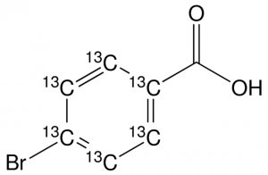 4-Bromobenzoic acid-(phenyl-13C6) 