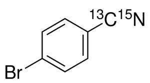 4-Bromobenzonitrile-(cyano-13C,15N) 