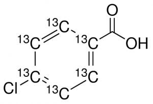 4-Chlorobenzoic acid-(phenyl-13C6) 