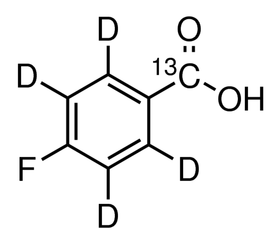 4-Fluorobenzoic acid--13C-2,3,5,6-d4 