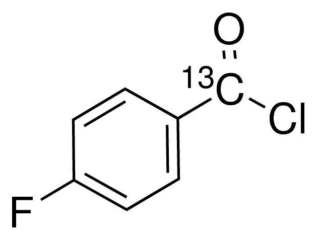 4-Fluorobenzoyl-(carbonyl-13C) chloride 
