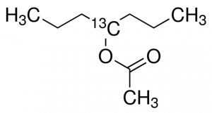 4-Heptyl-4-13C acetate 