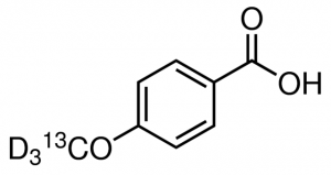 4-Methoxy-13C,d3-benzoic acid 