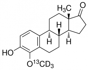 4-Methoxy-13C,d3-estrone 
