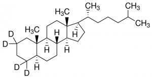 5-Cholestane-2,2,4,4-d4 