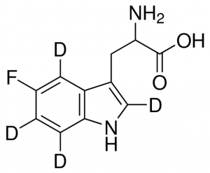 5-Fluoro-DL-tryptophan-2,4,6,7-d4 