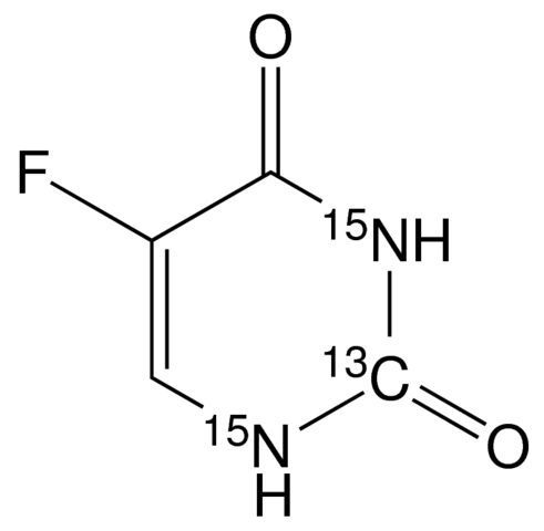 5-Fluorouracil-2-13C,15N2 