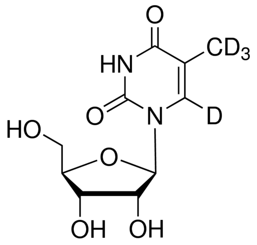 5-Methyl-d3-uridine-6-d1 