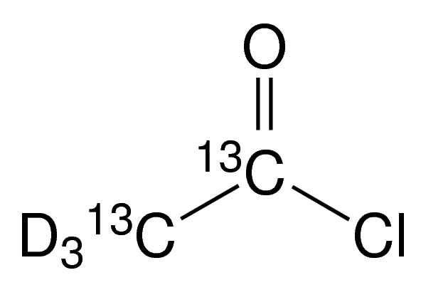 Acetyl chloride-13C2,d3 