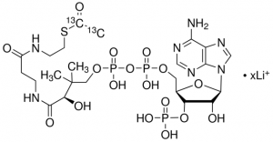 Acetyl-1,2-13C2 coenzyme A lithium salt 658650-5MG