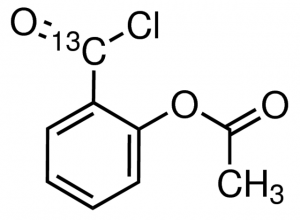 Acetylsalicyloyl chloride--13C 