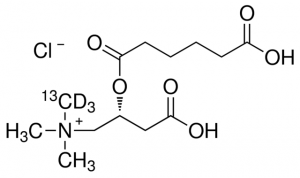 Adipoyl-L-carnitine-(methyl -13C, d3) hydrochloride 