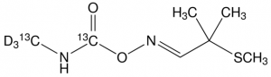 Aldicarb-(N-methyl-13C,d3 carbamoyl-13C) 
