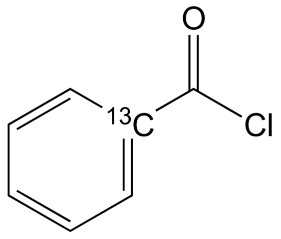 Benzoyl chloride (phenyl-1-13C) 