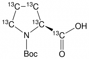 Boc-Pro-OH-13C5 
