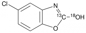 Chlorzoxazone-2-13C-hydroxy-18O 