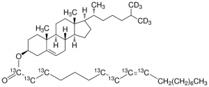 Cholesteryl-26,26,26,27,27,27-d6 oleate-1,2,3,7,8,9,10-13C7 