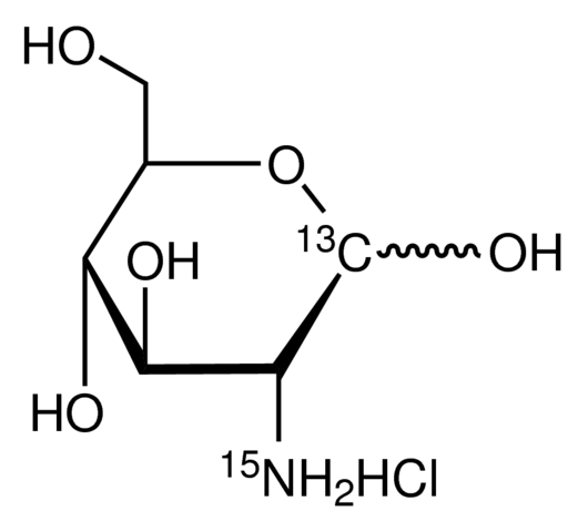 D-Glucosamine-1-13C,15N hydrochloride 