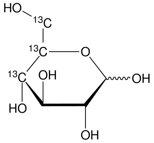 D-Glucose-4,5,6-13C3 