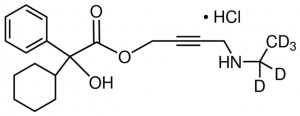 Desethyloxybutynin chloride-(ethyl-d5) 