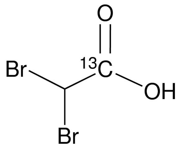 Dibromoacetic acid-1-13C 