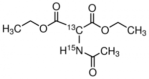 Diethyl acetamidomalonate-2-13C,15N 