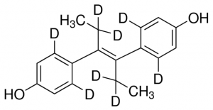 Diethyl-1,1,1,1-d4-stilbestrol-3,3,5,5-d4 (mixture of E- and Z- forms) 