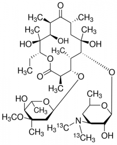 Erythromycin-(N,N-dimethyl-13C2) 