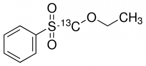 Ethyl(phenylsulfonylmethyl-13C) ether 