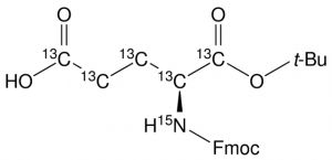 Fmoc-Glu(-OtBu)-OH-13C5,15N 