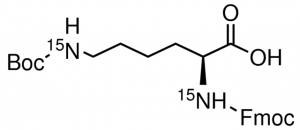 Fmoc-Lys(Boc)-OH-15N2 