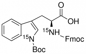 Fmoc-Trp(Boc)-OH-15N2 