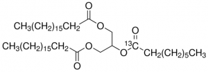 Glyceryl 1,3-dioctadecanoate-2-octanoate-1-13C 