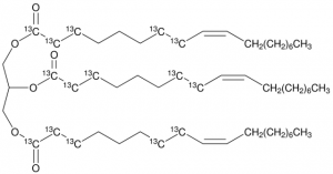 Glyceryl tri(oleate-1,2,3,7,8-13C5) 