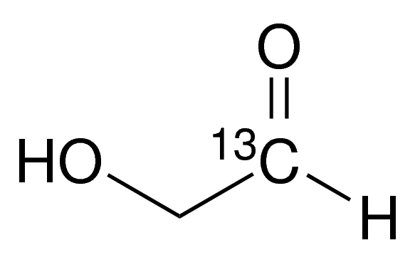 Glycolaldehyde-1-13C solution 