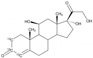 Hydrocortisone-2,3,4-13C3 solution 