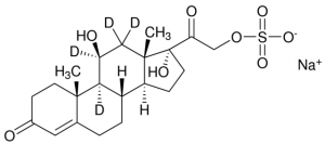 Hydrocortisone-9,11,12,12-d4 21-sulfate sodium salt 