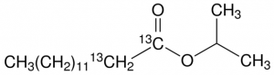 Isopropyl myristate-1,2-13C2 