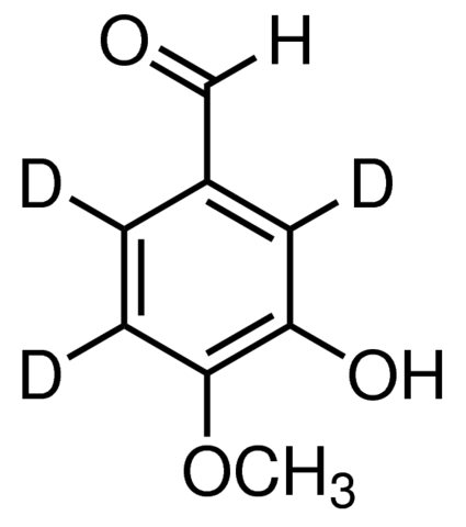Isovanillin-2,5,6-d3 
