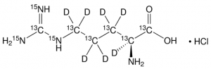 L-Arginine-13C6,15N4,2,3,3,4,4,5,5-d7 hydrochloride 