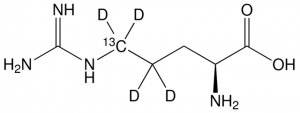 L-Arginine-5-13C,4,4,5,5-d4 