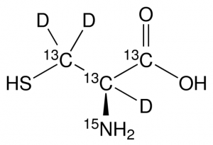 L-Cysteine-13C3,15N,2,3,3-d3 
